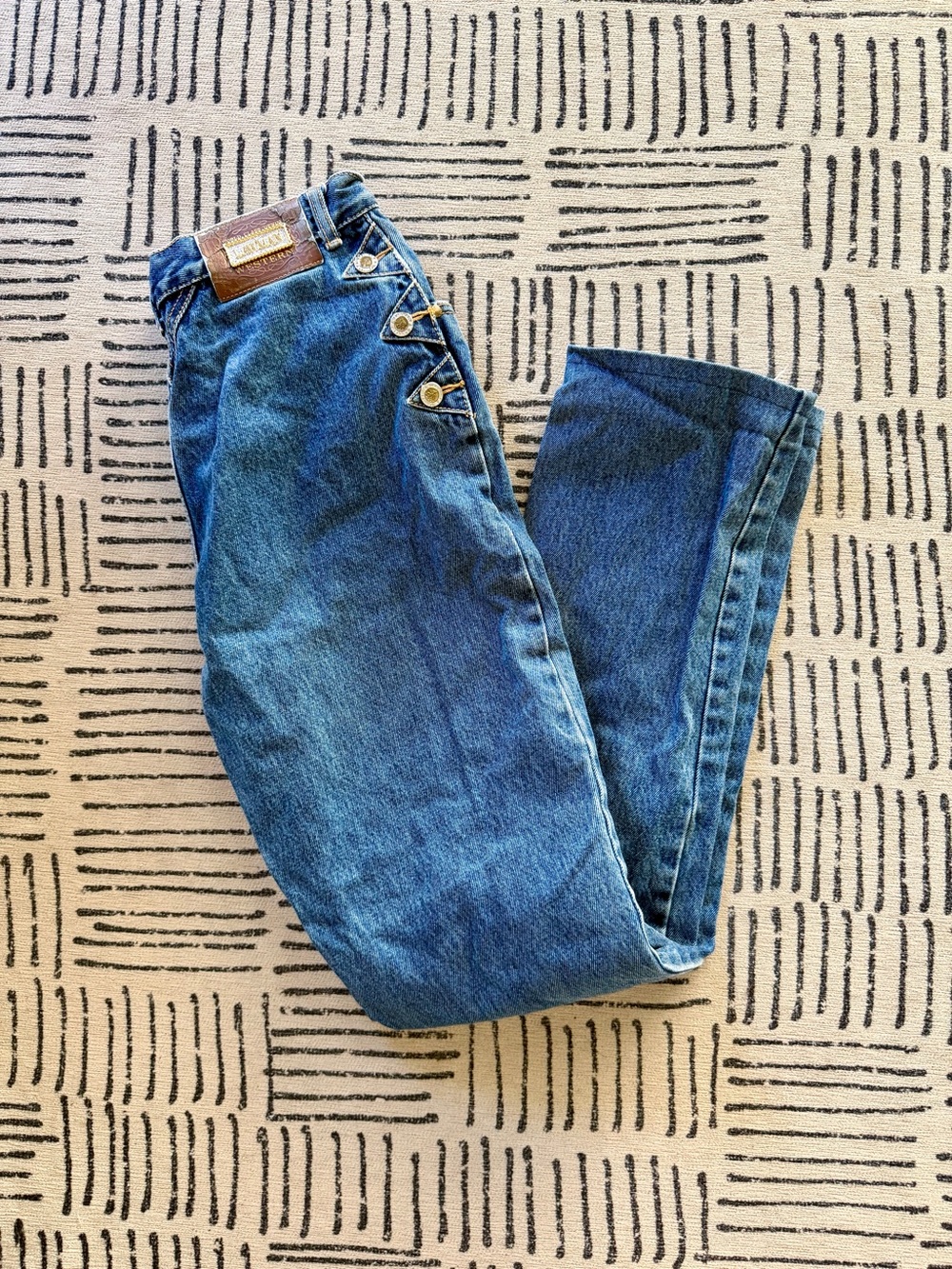 Vintage Lawman High-Waist Women’s Western Jeans